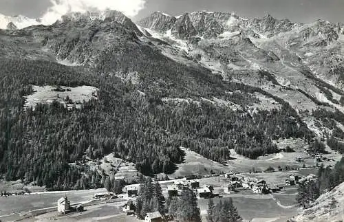 Switzerland Valais Saas-Tamatten gegen Balfrin