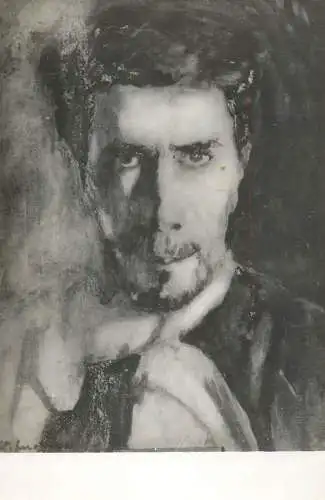 Romania muzeul de arta Cluj Stefan Luchian autoportret