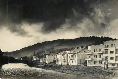Romania Vatra Dornei pe malul Dornei 1958