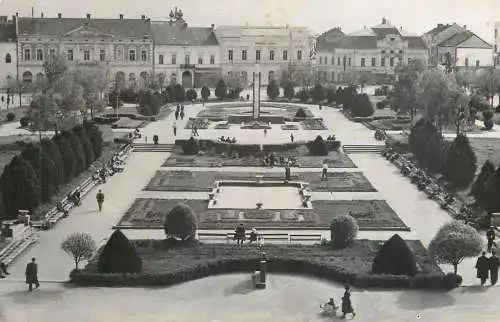 Romania Satu Mare vedere din parc 1958
