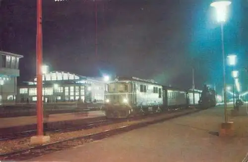 Romania Brasov gara railway station 1967
