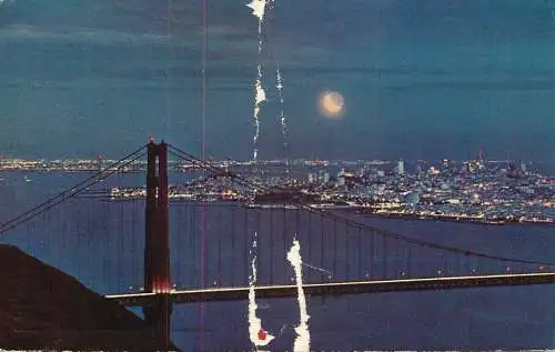 United States CA California San Francisco the Golden Gate bridge 1968