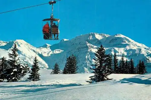 Switzerland Lenk Sessellift Lenk-Betelberg wildstrubel