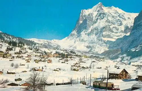 Switzerland Grindelwald Wetterhorn