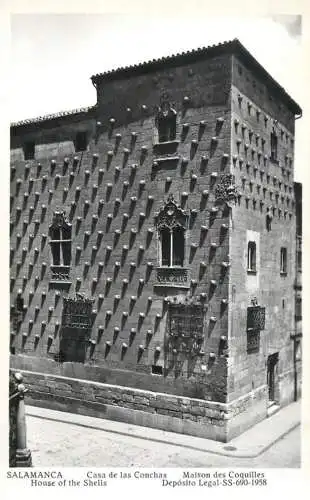Spain Salamanca casa de las Conchas house of the Shells