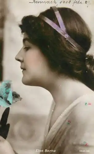 Actress Else Berna