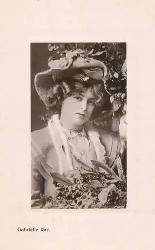 English stage actress, dancer and singer Edwardian era starlet Miss Gabrielle Ray