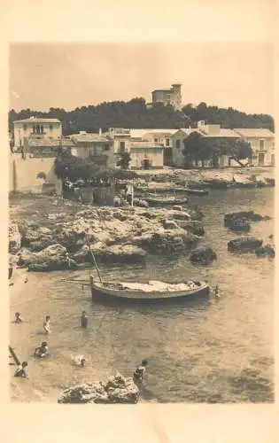 Italy coastal scene place to identify sailboat and villas