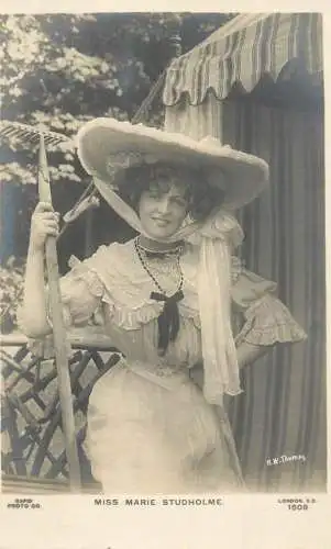 Marie Studholme, English actress and singer of the Victorian and Edwardian eras