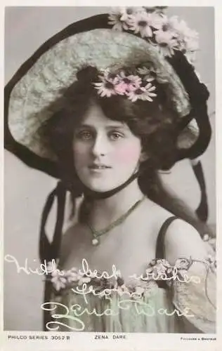 English actress miss Zena Dare