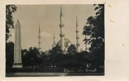 Turkey Istanbul Mosquee de Sultan Ahmet