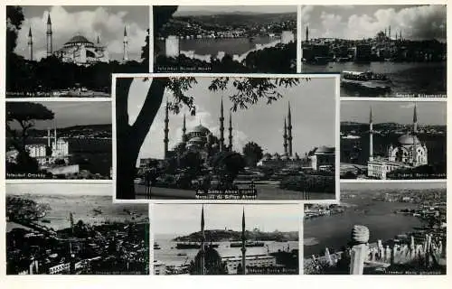 Turkey Istanbul Mosquee de Sultan Ahmet