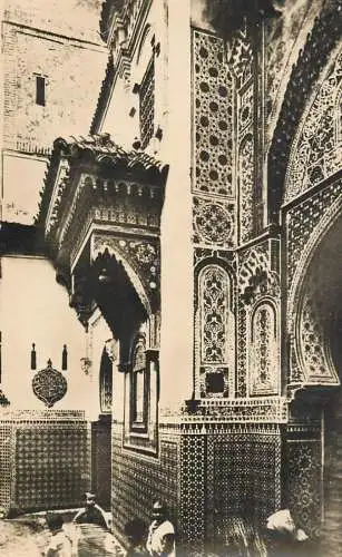 Morocco Fez el Bali zdouia de Sidi Ahmed el Tijani 1951