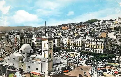 Algeria Algiers El Djezair place du gouvernement