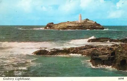 United Kingdom England Cornwall St.Ives Godrevy Lighthouse