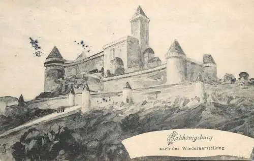 France Bas Rhin Château du Haut-Kœnigsbourg