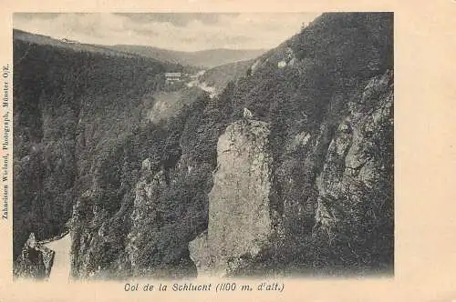 France Col de la Schlucht mountain scene