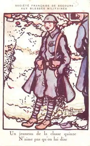 Societe francaise de secours aux blesses militaires 1915