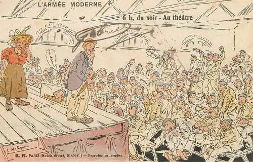 L`armee moderne - au theatre