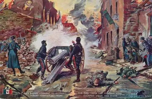 En guerre comment les allemands furent chasses de l`Aisne