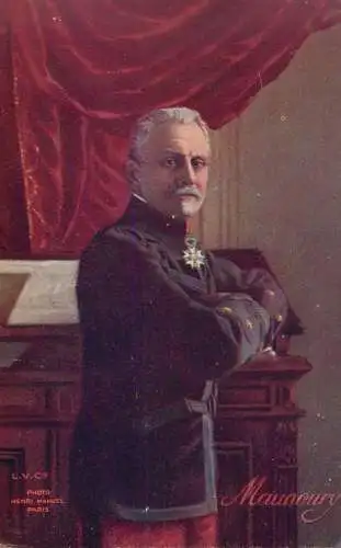 Our heroes Maunoury - Henri Manuel postcard