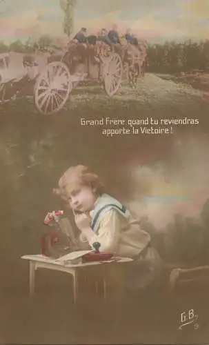France patriotic grand frere soldat