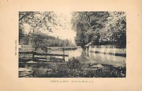 CRECY EN BRIE bords du Morin