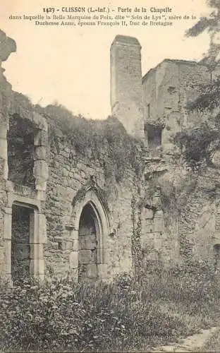 Loire Atlantique Clisson porte de la chapelle