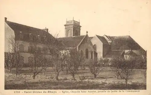 SAINT-GILDAS-de-RHUYS eglise chapelle Saint Antoine