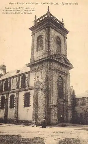 SAINT-GILDAS-de-RHUYS eglise abbatiale