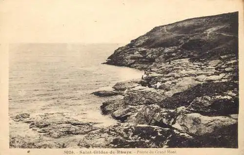SAINT-GILDAS-de-RHUYS pointe du Grand Mont