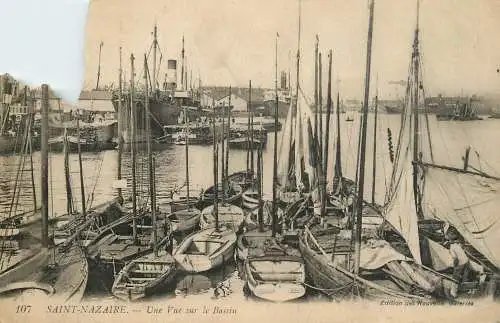 Saint Nazaire bassin bateaux