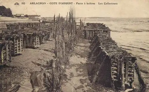 Arachon parcs aux huitres