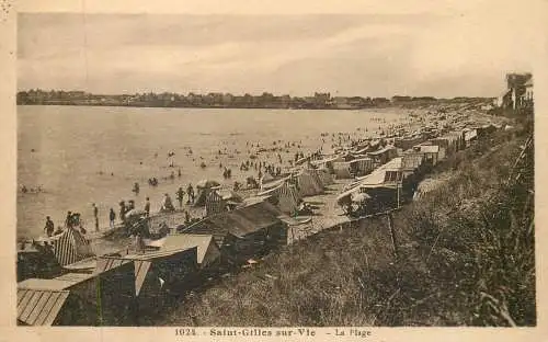 Plage St-Gilles sur Vie la plage