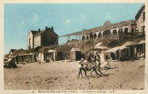 Plage St-Gilles sur Vie la plage