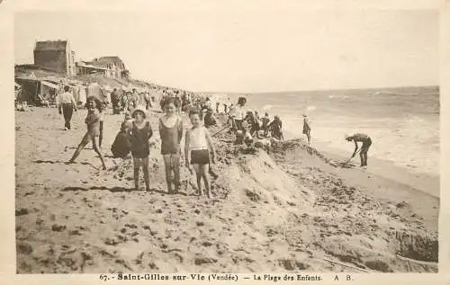 Plage St-Gilles sur Vie la plage