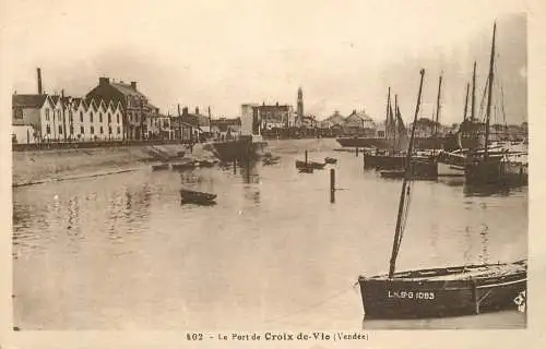 vendée croix de vie bateaux port