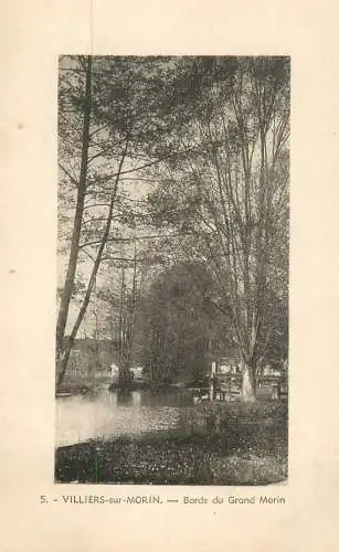 VILLIERS SUR MORIN . Les Bords du Morin
