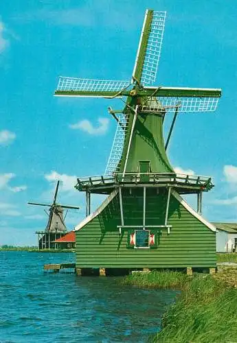 Netherlands Zaandstad De Huisman industrial mill