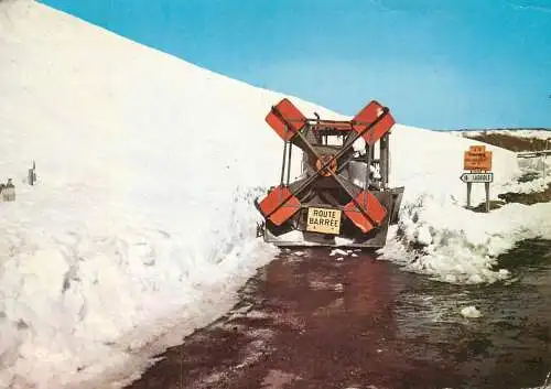 France Aurbrac (Aveyron) Degagement du Carrefour des Routes de Laguiole et Nasbinals