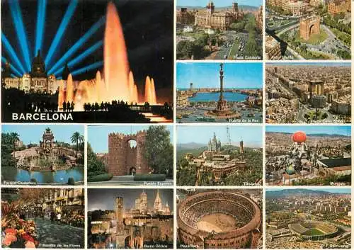Spain Barcelona multi view