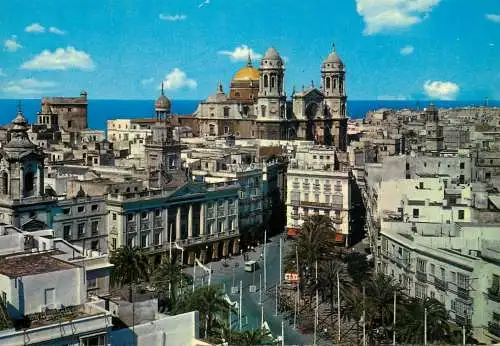 Spain Cadiz Plaza Sam Juan de Dios Ayuntamiento y Catedral