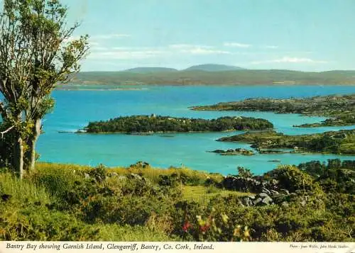 Ireland Co. Cork Glengariff, Bantry Bay showing Garnish Island