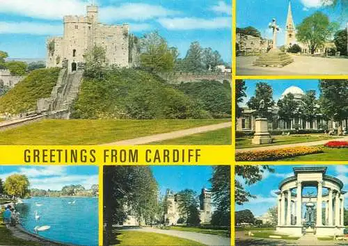 Wales Greetings from Cardiff