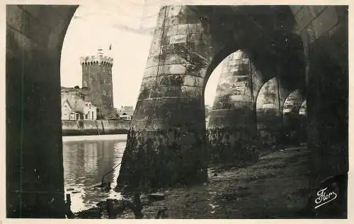 Sables d'Olonne le tour d`Arundel a la Chaume vue prise des Sables