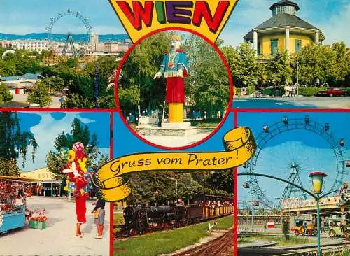 Austria Wien Gruss vom Prater multi view
