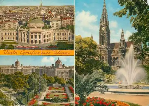 Austria Viele Grusse aus Wien several views