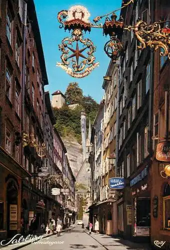 Austria Salzburg Der Altstadt - Getreidegasse