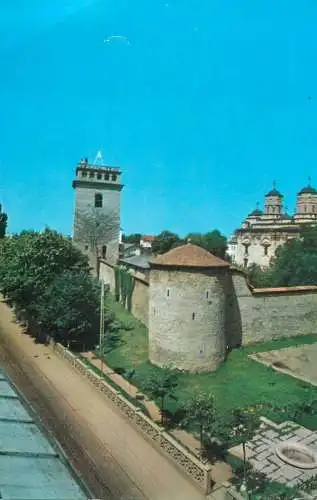 Romania Iasi Biserica si turnul  Golia sec XVI