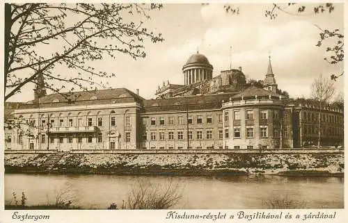 Hungary Esztergom Kisduna detail & Basilika